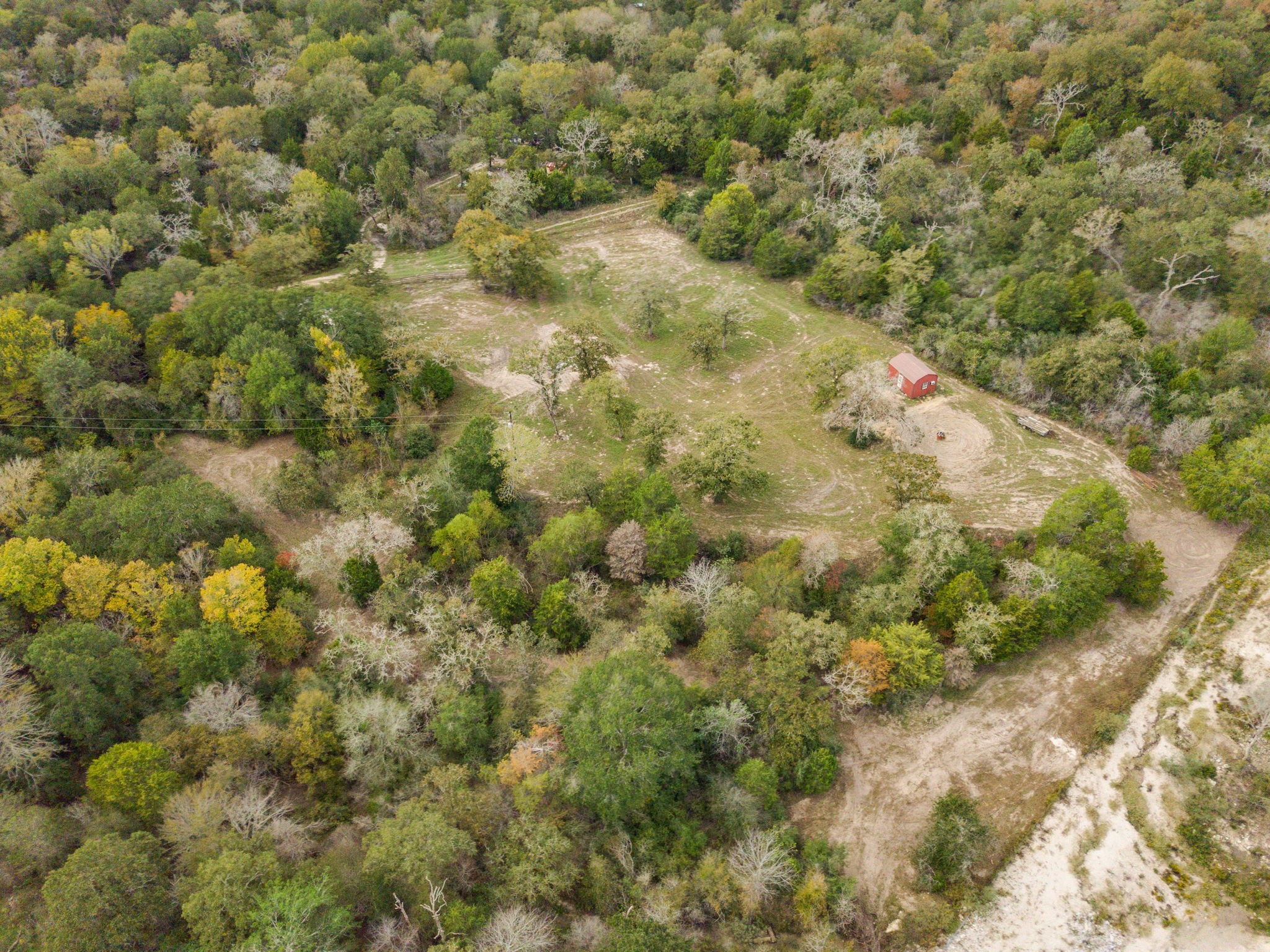 272 Pine Road Somerville, TX 77879 - Photo 21 of 22 a view of a big yard with green space