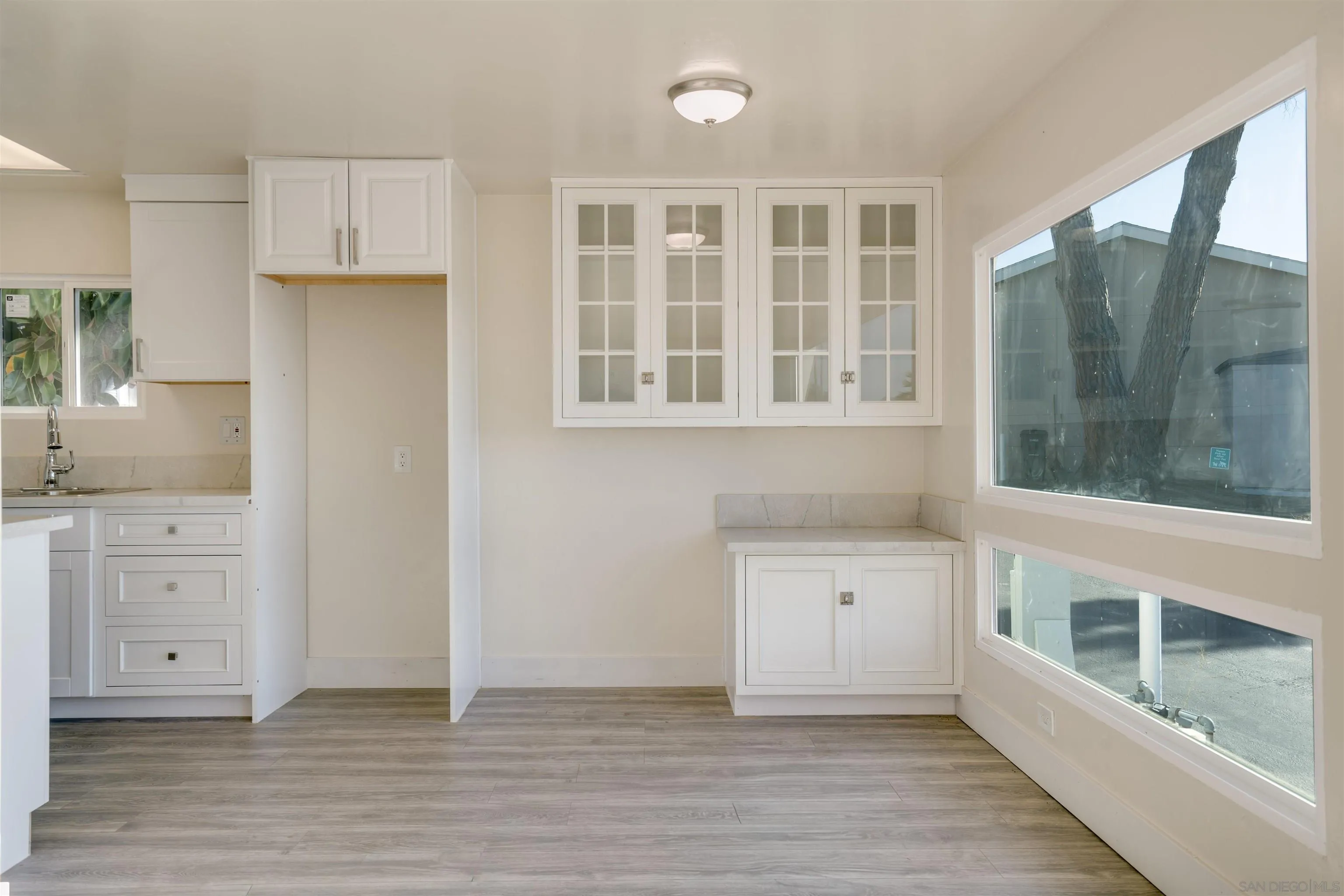 13490 Highway 8 Business, Unit SPC 14 Lakeside, CA 92040 - Photo 7 of 25 a bathroom with a sink and a large mirror