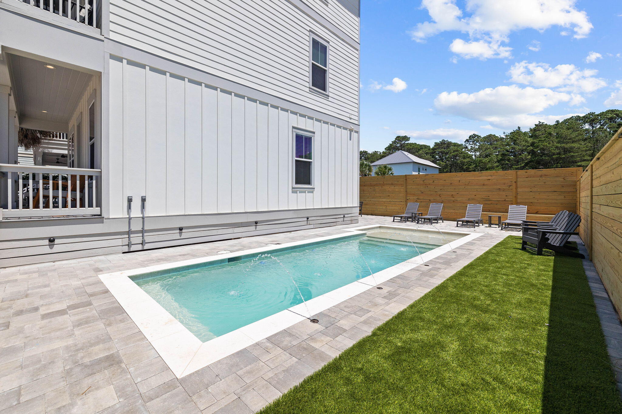 44 Abbey Road Santa Rosa Beach, FL 32459 - Photo 40 of 52 a view of a swimming pool with a patio