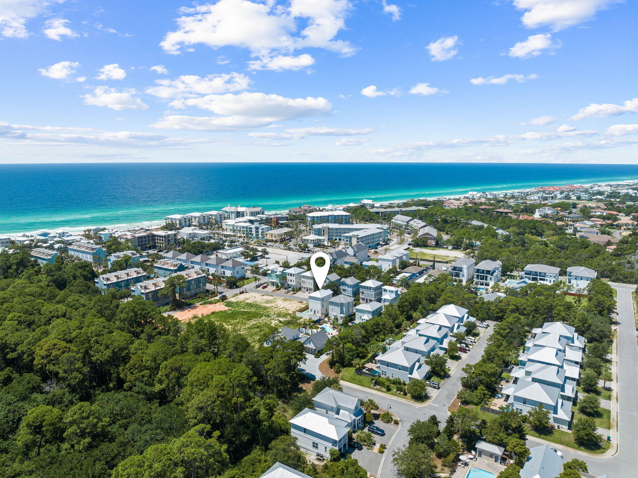 44 Abbey Road Santa Rosa Beach, FL 32459 - Photo 51 of 52 an aerial view of city and lake