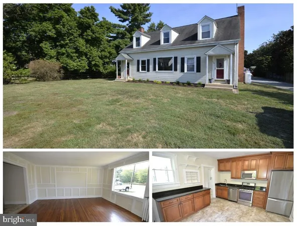 a view front of house with a yard