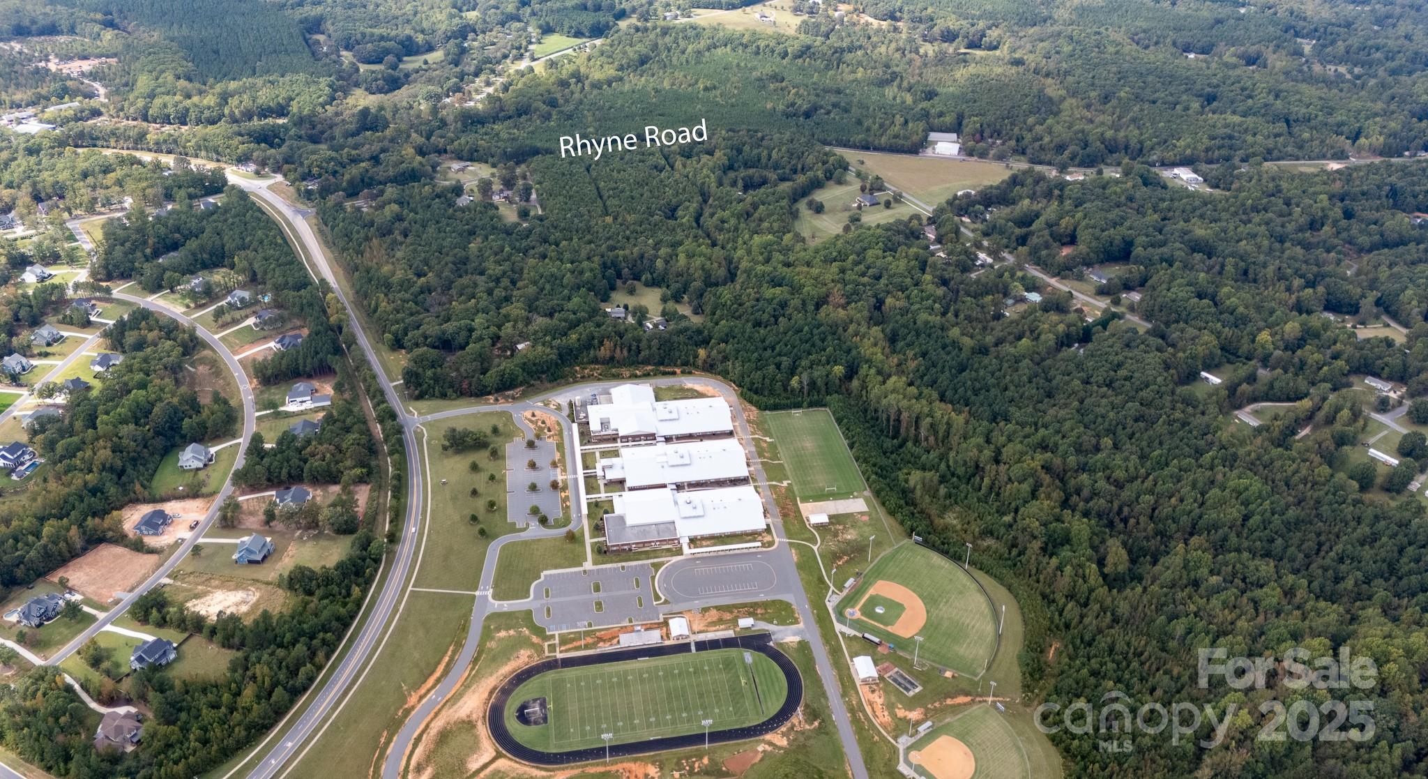 Lot 3 Rhyne Road Clover, SC 29710 - Photo 5 of 17 an aerial view of a house with yard and green space