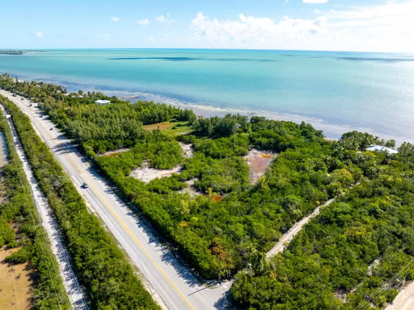 a view of an ocean and beach
