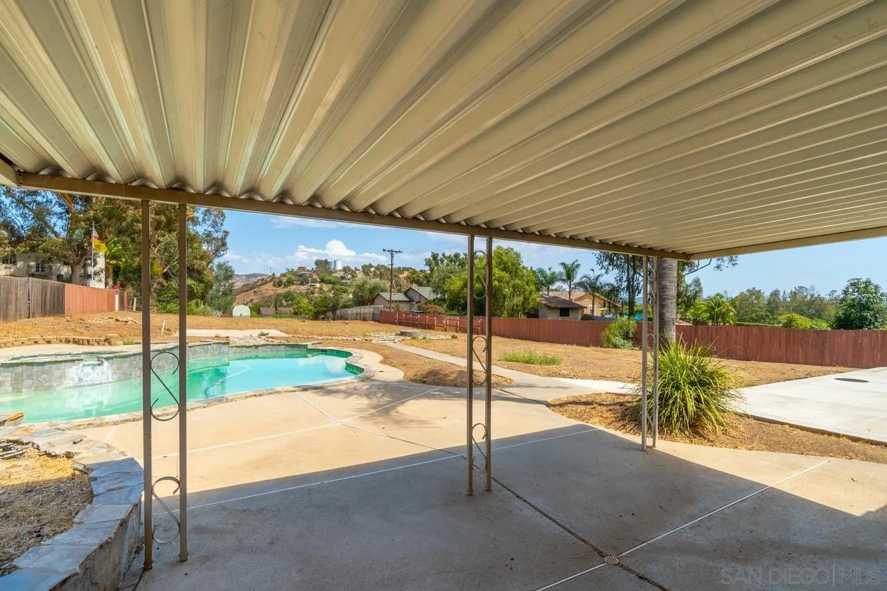 11823 Rocoso Road Lakeside, CA 92040 - Photo 29 of 48 a view of a porch