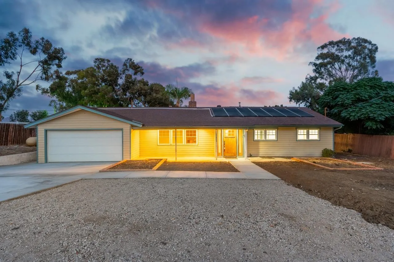 11823 Rocoso Road Lakeside, CA 92040 - Photo 3 of 48 a view of an house with swimming pool and a yard