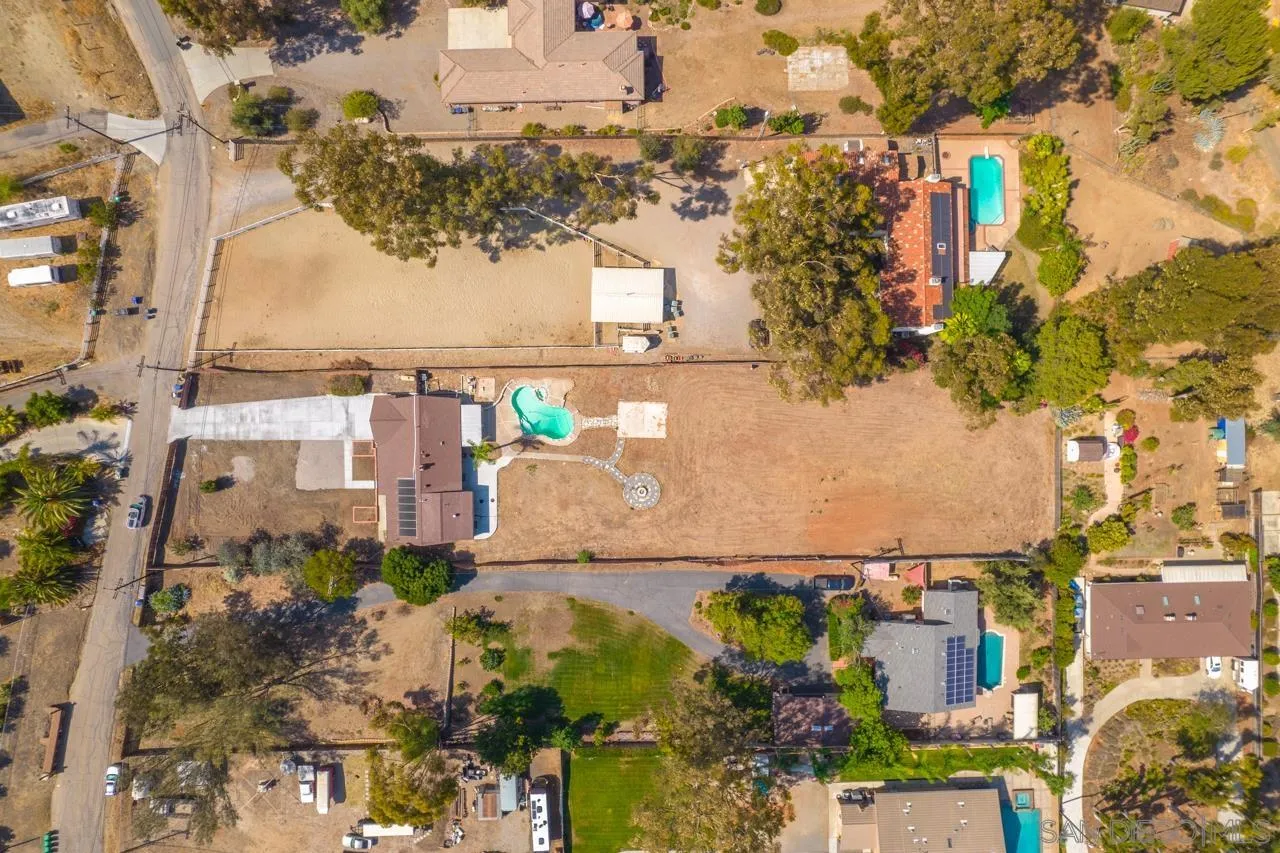 11823 Rocoso Road Lakeside, CA 92040 - Photo 42 of 48 an aerial view of multiple house