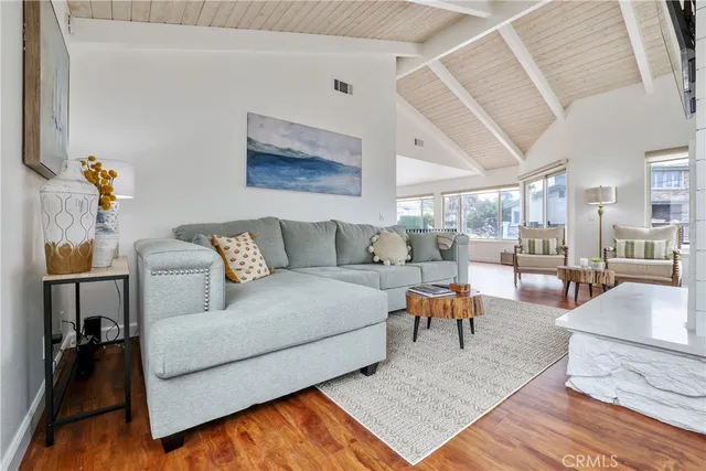 a spacious bathroom with a double vanity sink and a mirror