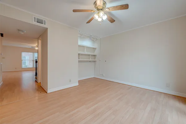 wooden floor in an empty room