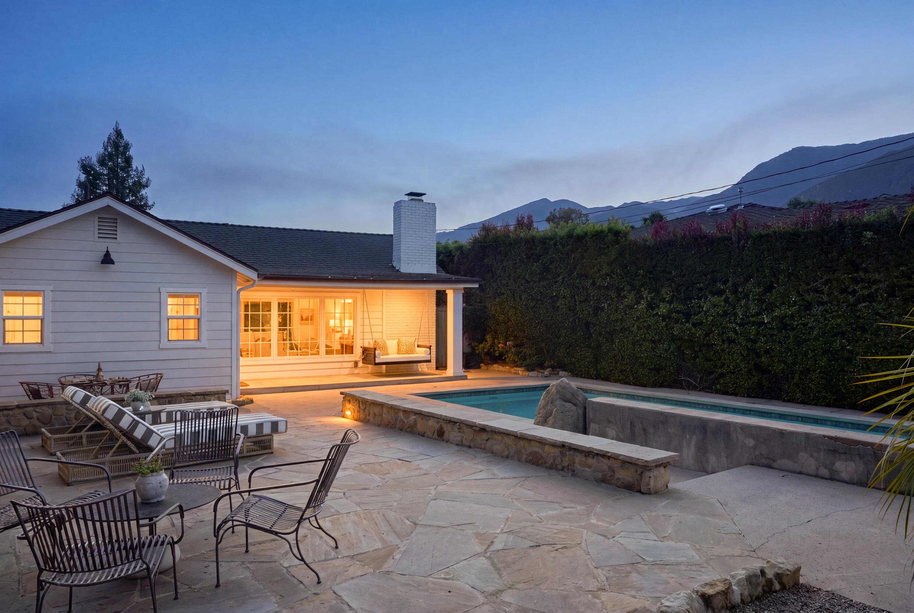 627 Romero Canyon Road Montecito, CA 93108 - Photo 2 of 44 Pool and Home