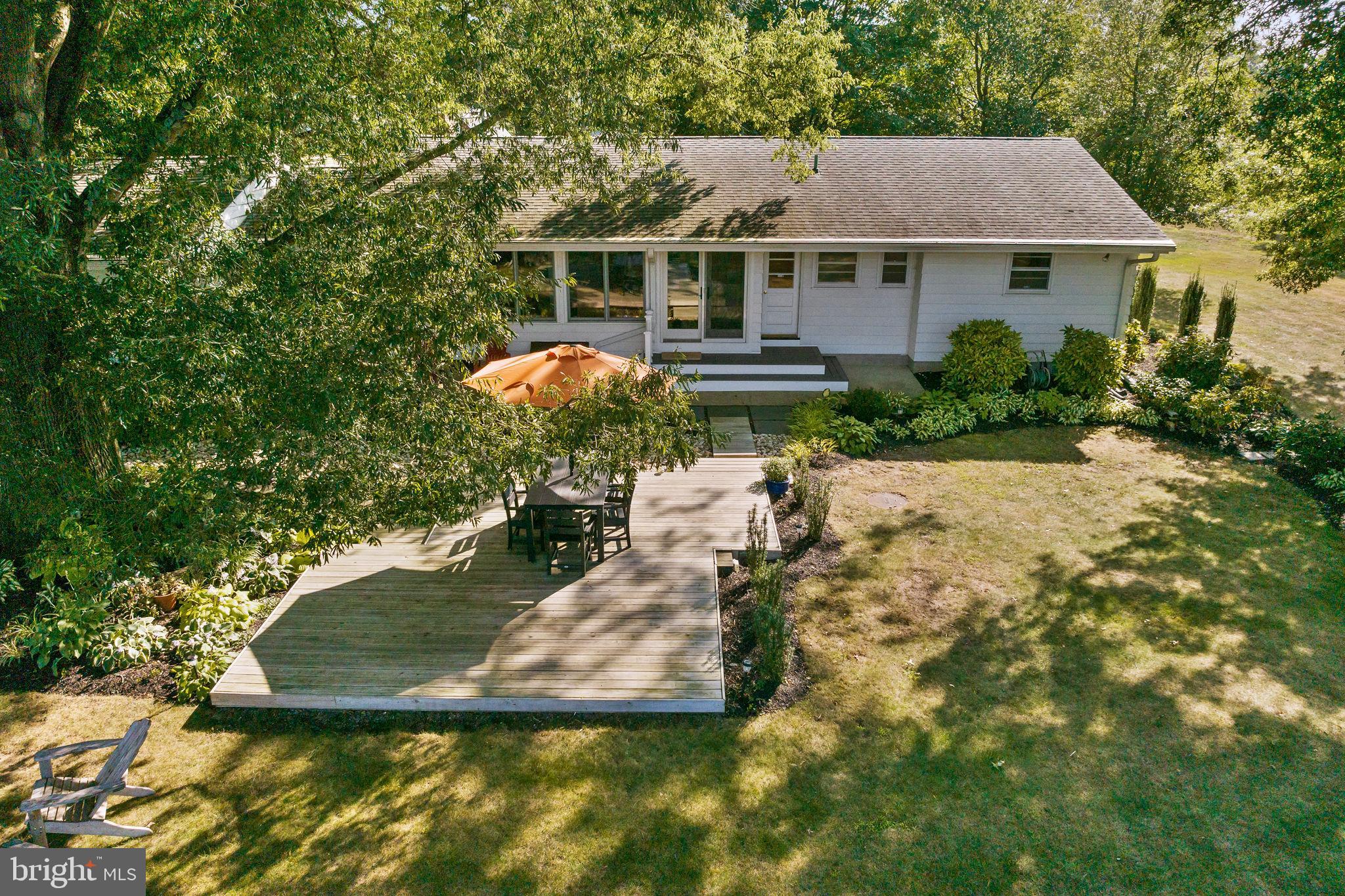 415 Ellisdale Road Chesterfield, NJ 08515 - Photo 36 of 47 a view of a house with a yard