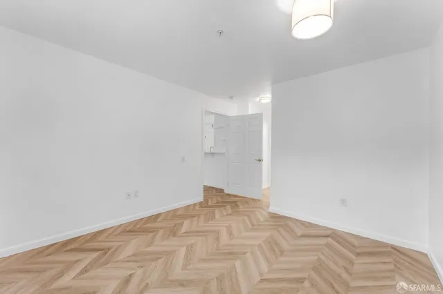 a view of empty room