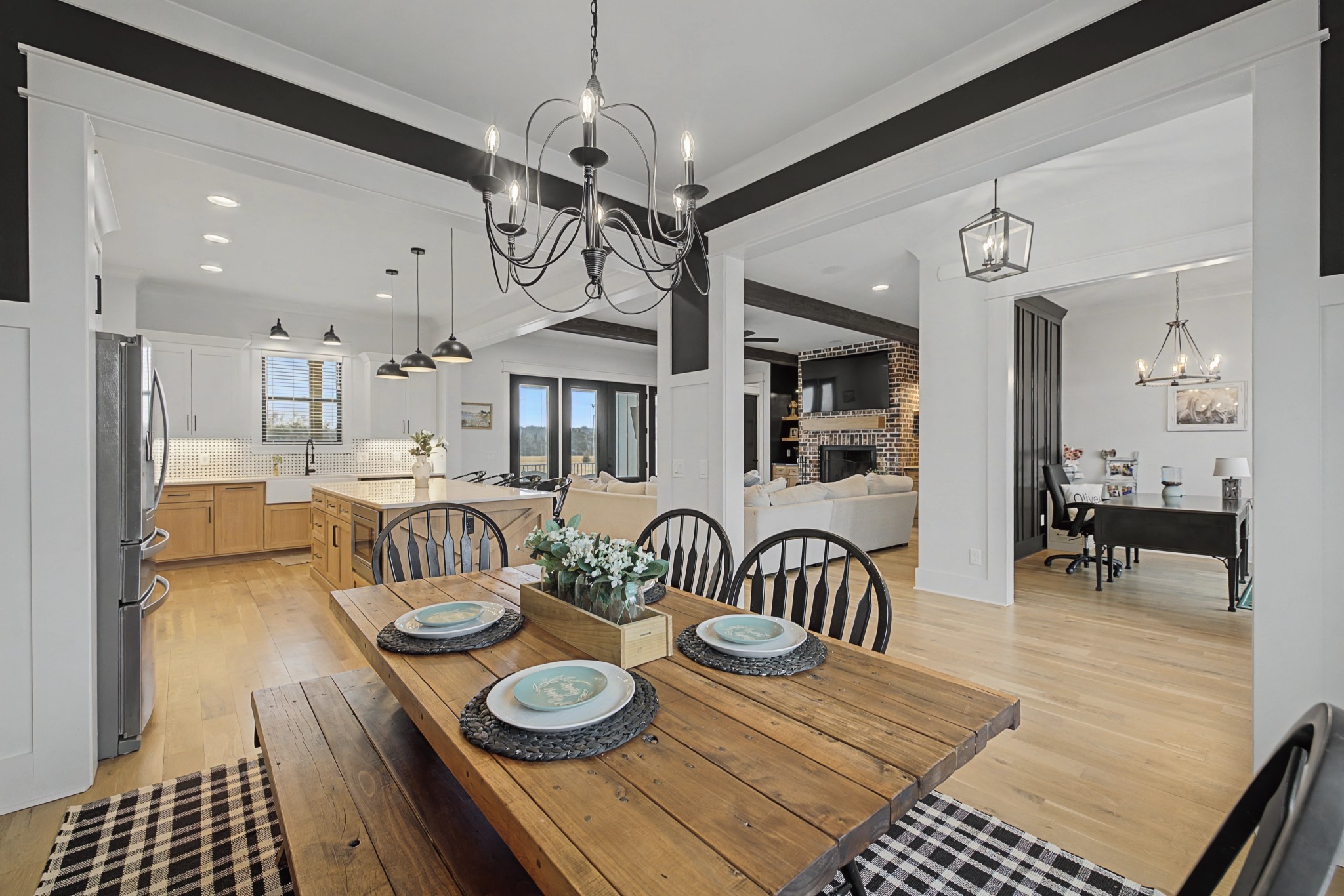 110 Squire Jones Road Bell Buckle, TN 37020 - Photo 19 of 50 a view of a dining room with furniture