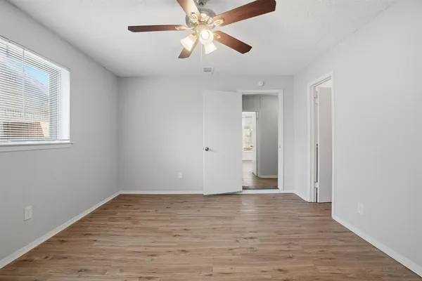 wooden floor in an empty room