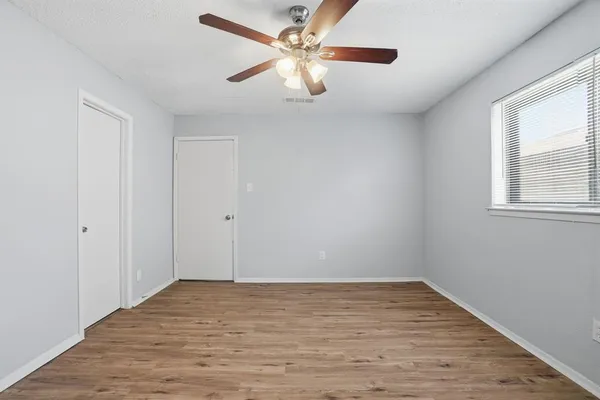 wooden floor in an empty room
