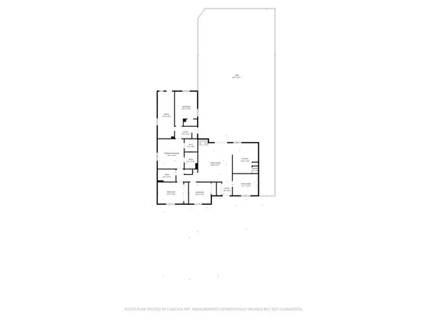 a picture of a floor plan