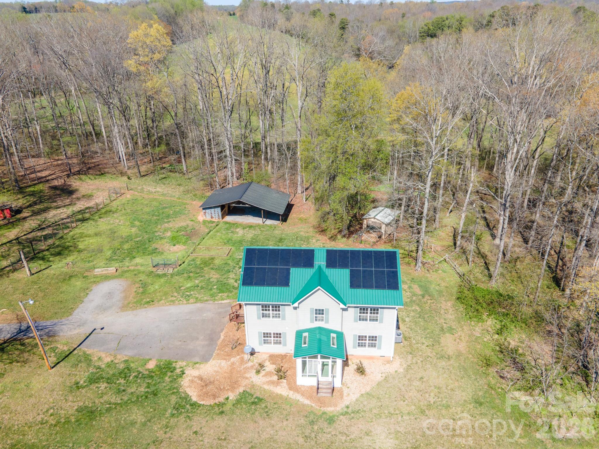 193 Red Hawk Lane Olin, NC 28660 - Photo 35 of 36 a view of yard