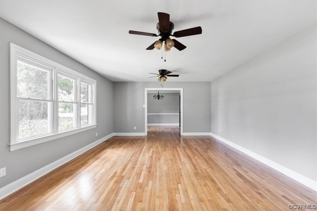 3208 Osborne Road Chester, VA 23831 - Photo 6 of 50 a view of room window and wooden floor