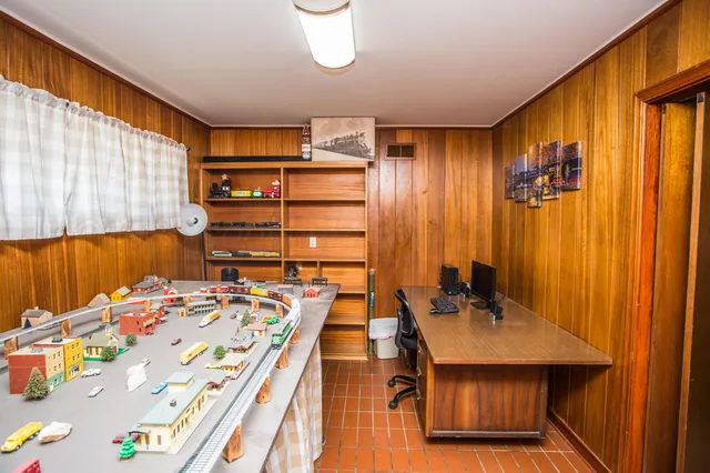 a view of a bedroom with a window