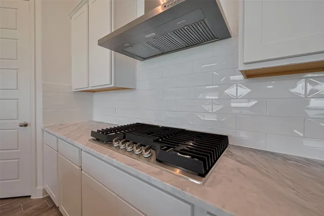 a close view of stove