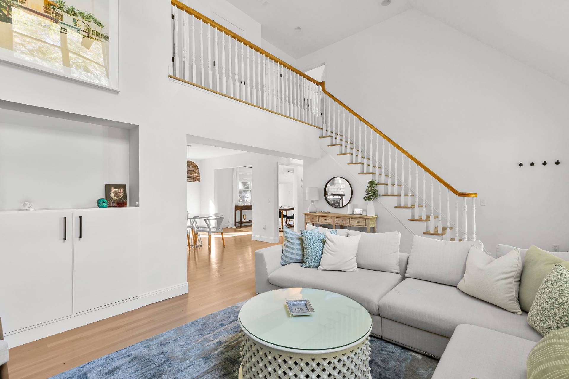 32 Old Fish Cove Road Southampton, NY 11968 - Photo 6 of 23 a living room with furniture and a large window