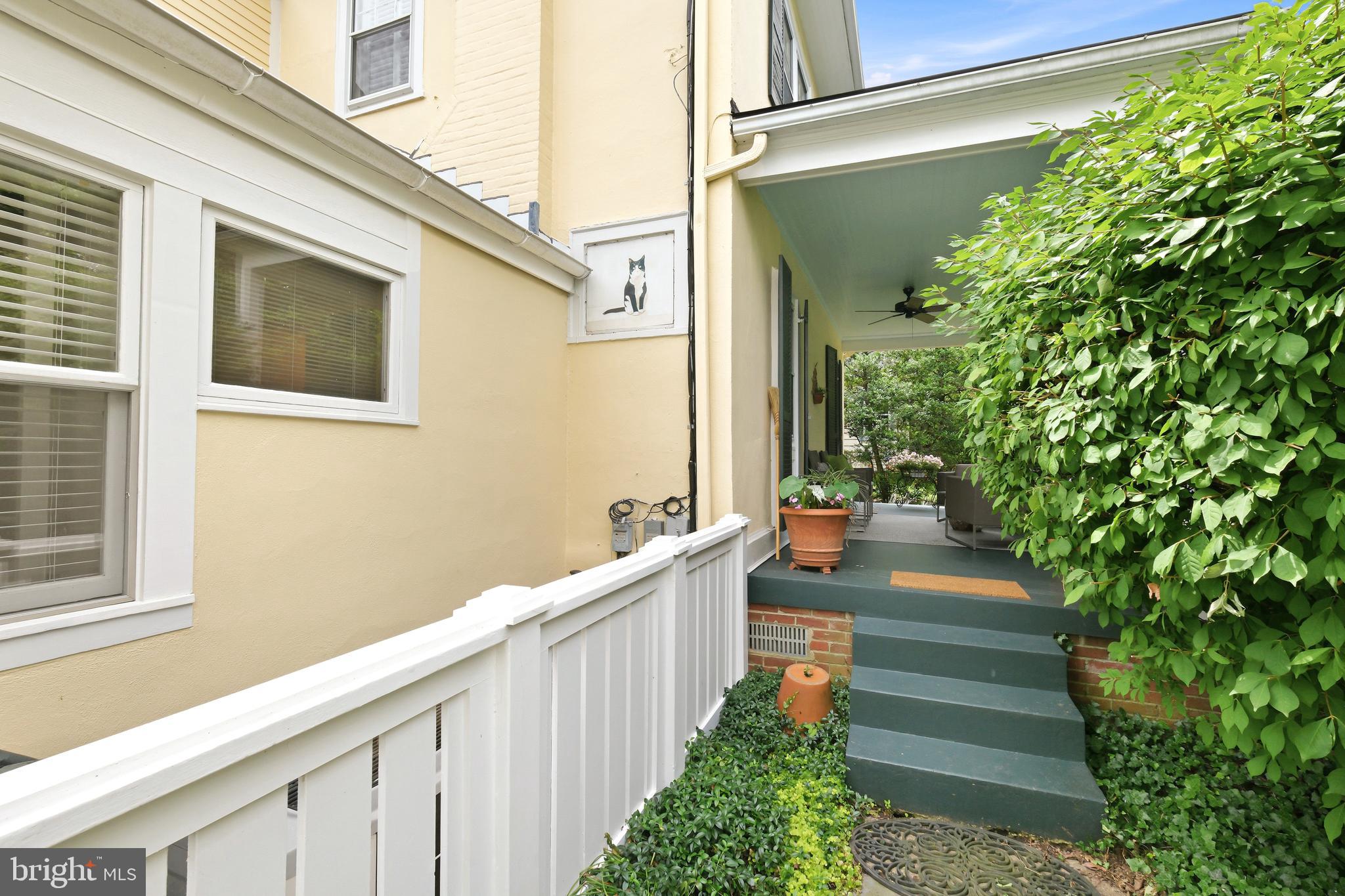 6411 33rd Street Northwest Washington, DC 20015 - Photo 42 of 48 a view of a house with a porch