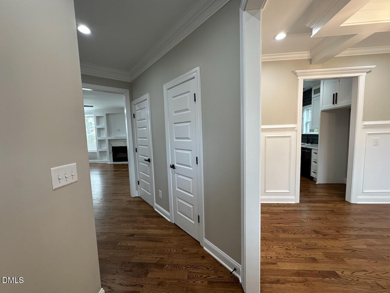 913 Clayton Road Benson, NC 27504 - Photo 6 of 35 a view of a hallway with wooden floor