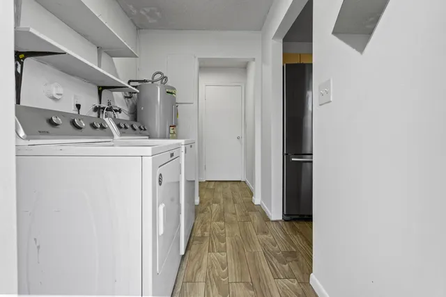 wooden floor in an empty room