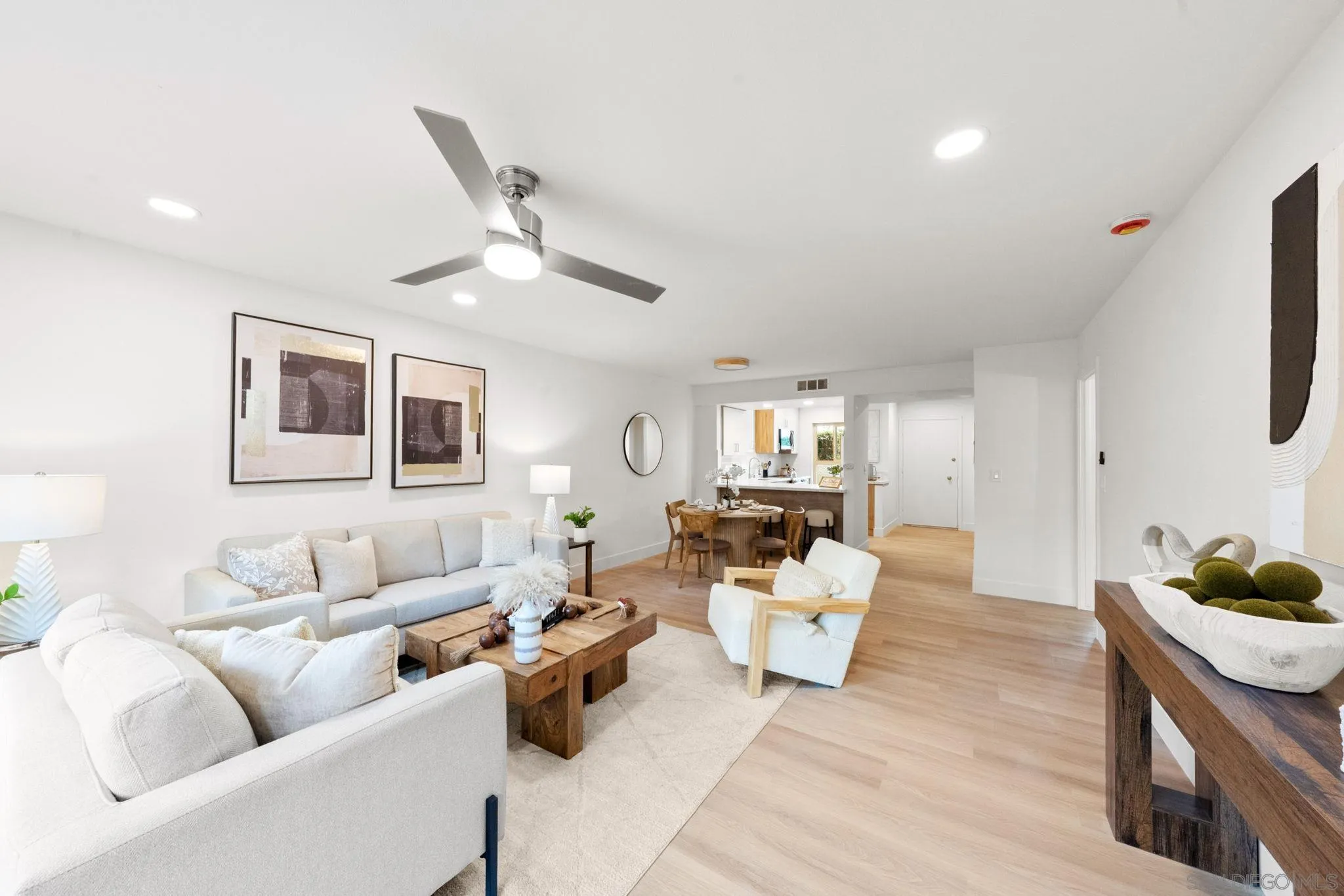 5700 Baltimore Drive La Mesa, CA 91942 - Photo 14 of 37 a living room with furniture and a flat screen tv