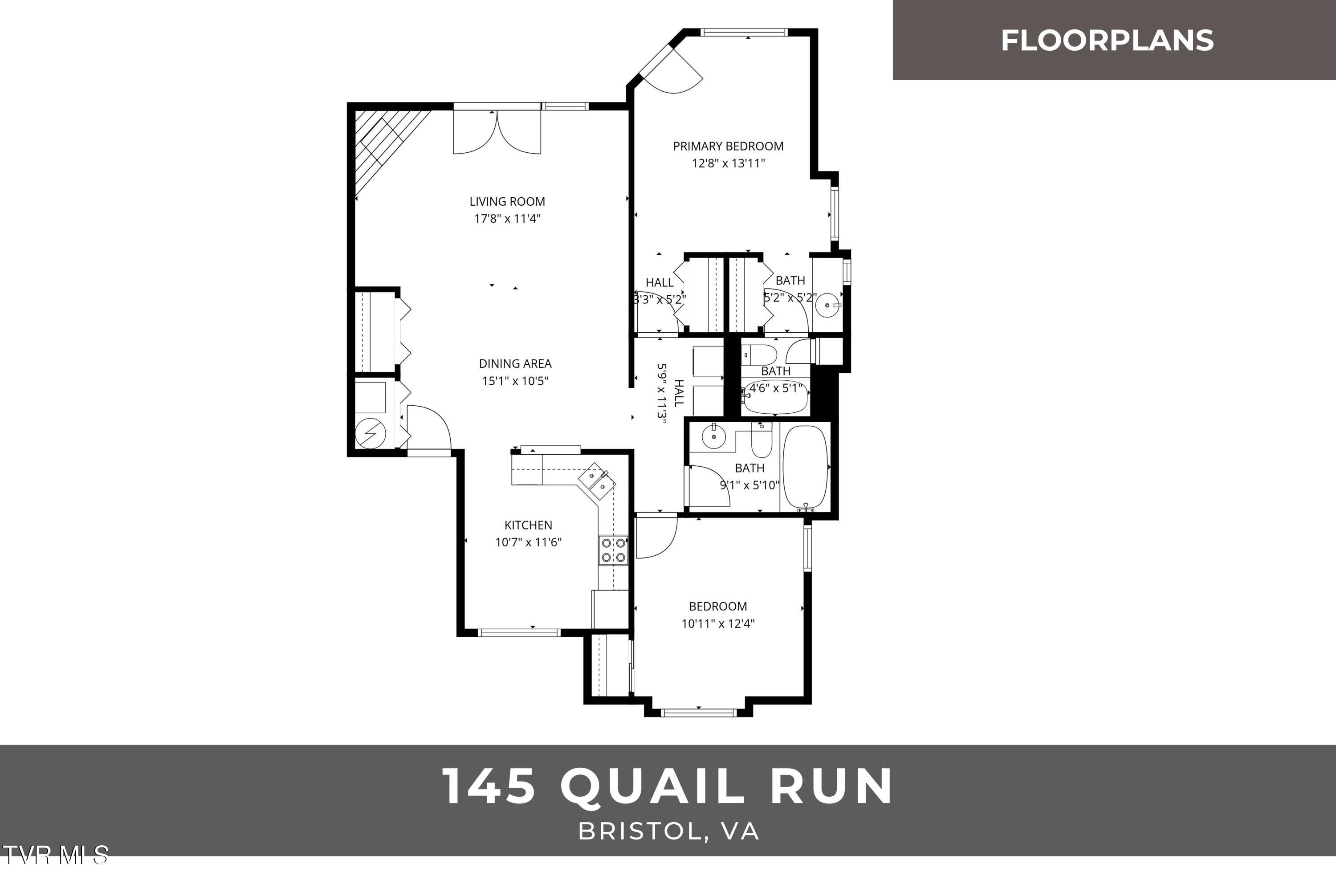 145 Quail Run, Unit 145 Bristol, VA 24201 - Photo 29 of 29 Floorplans