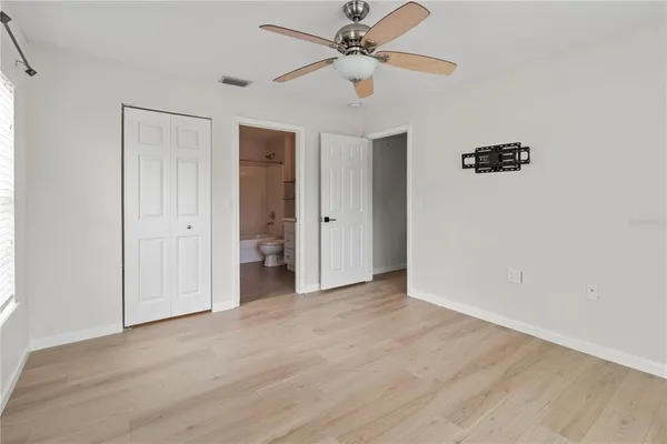 wooden floor in an empty room