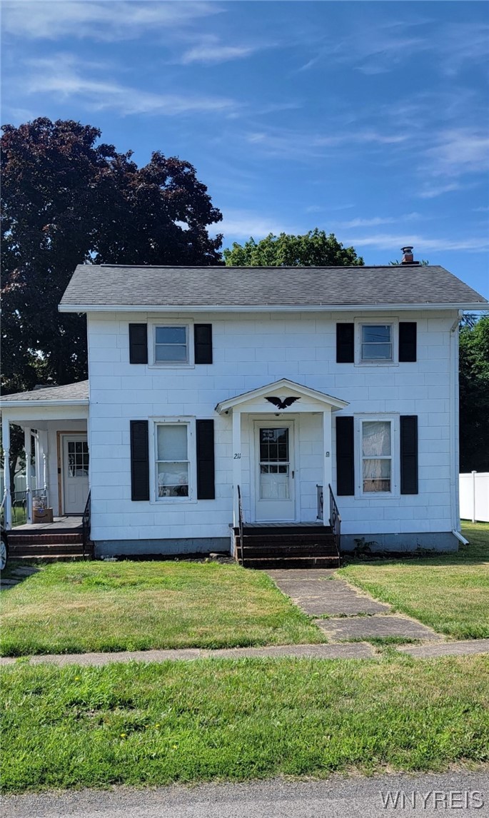 211 Pleasant Street Ridgeway, NY 14103 - Photo 1 of 1 Welcome to 211 Pleasant Street - front view