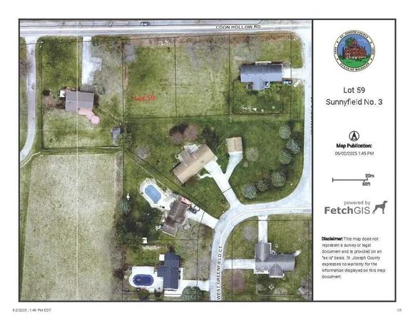 $19,900 | Three Coon Hollow Road, Unit 59, Three Rivers, MI 49093
