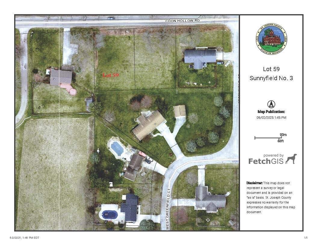 Plat Map Lot 59 - MLS
