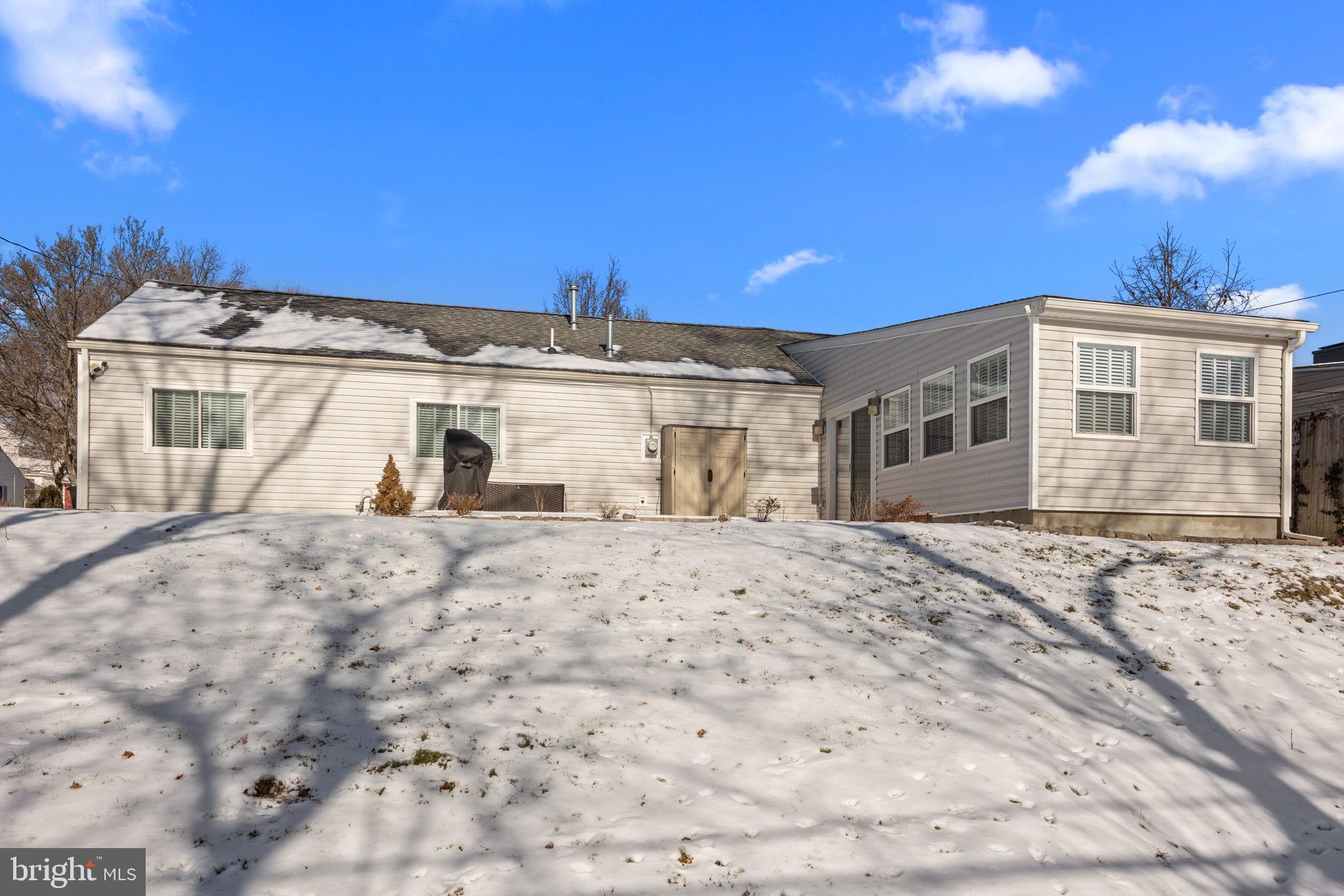 228 Devon Road Fairless Hills, PA 19030 - Photo 30 of 32 View of the home from the bottom of the yard.