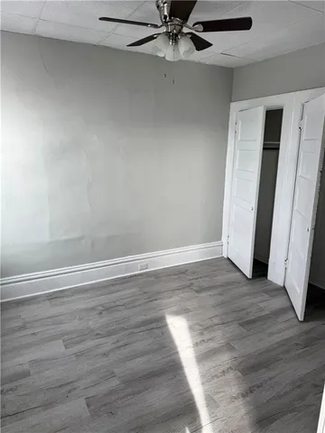 wooden floor in an empty room