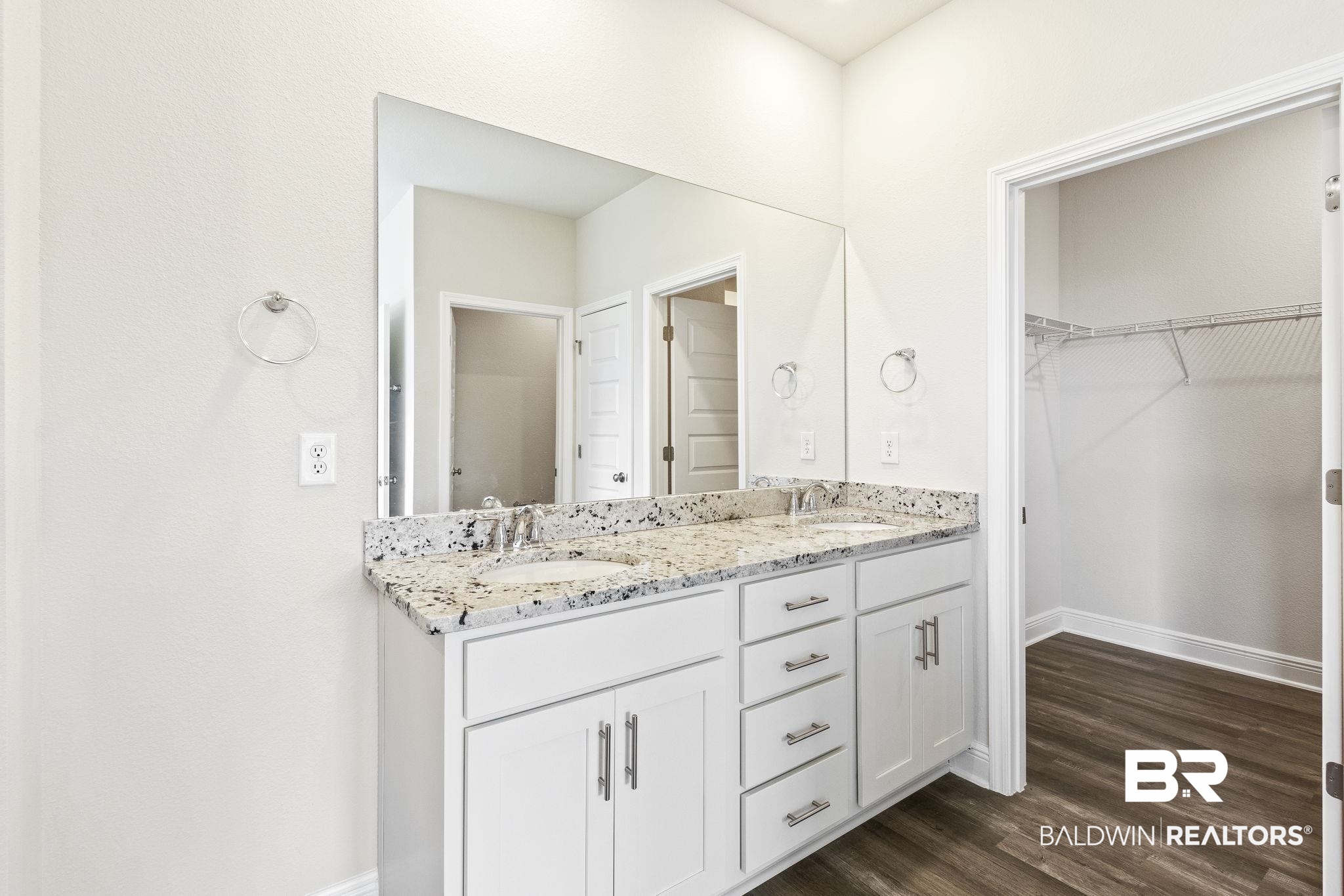 11303 Genuine Risk Circle Daphne, AL 36526 - Photo 40 of 100 Bathroom featuring double vanity and access to the oversized closet.