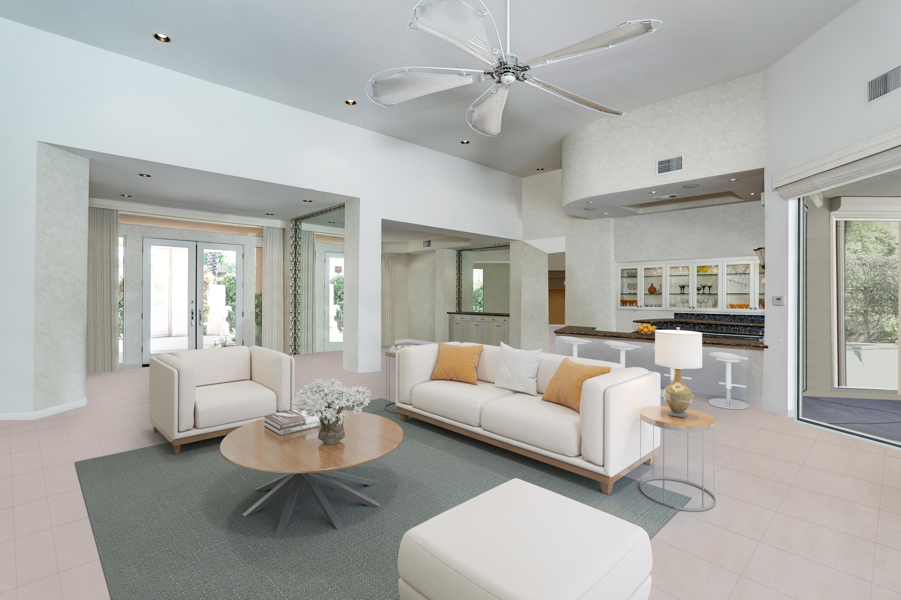 105 Waterford Circle Rancho Mirage, CA 92270 - Photo 7 of 43 VIRTUALLY STAGED Living Room
