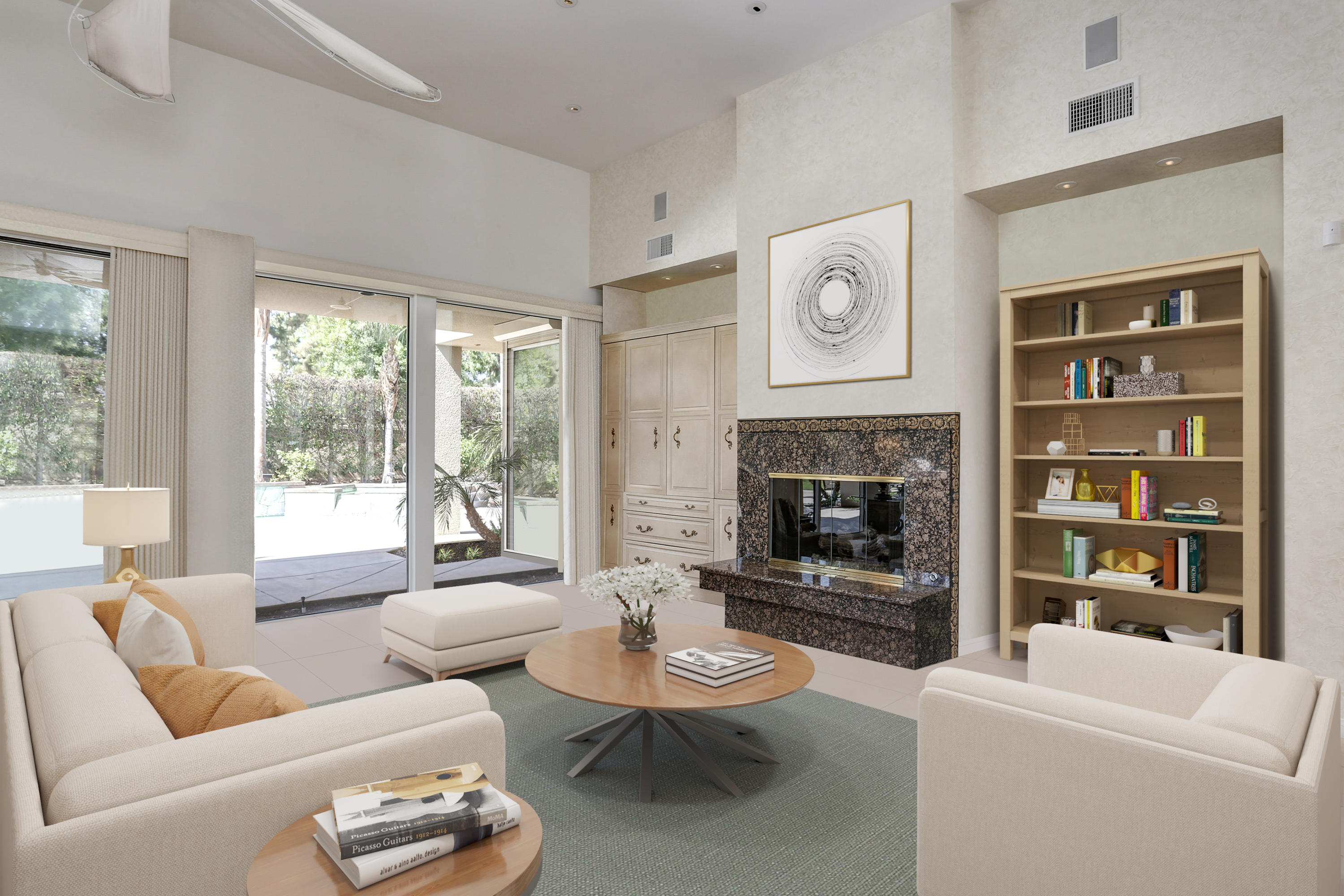 105 Waterford Circle Rancho Mirage, CA 92270 - Photo 9 of 43 VIRTUALLY STAGED Living Room