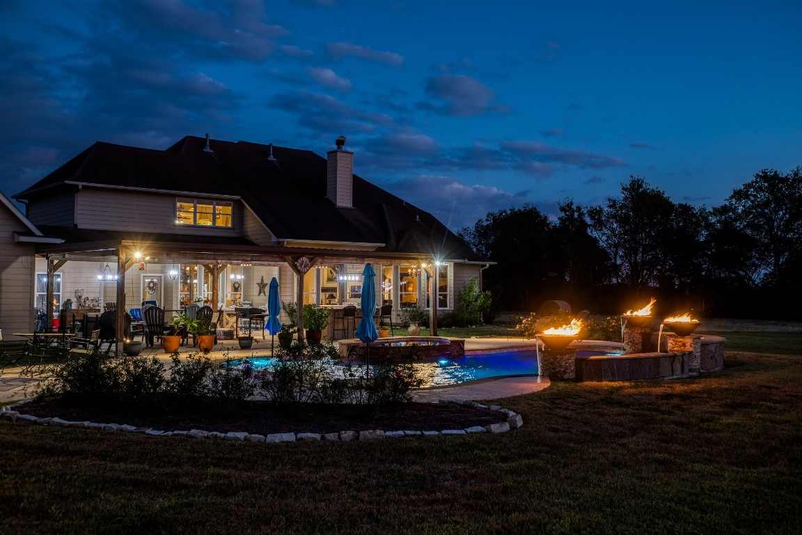 4701 Cedar Hill Road Brenham, TX 77833 - Photo 35 of 50 a front view of a house with a yard