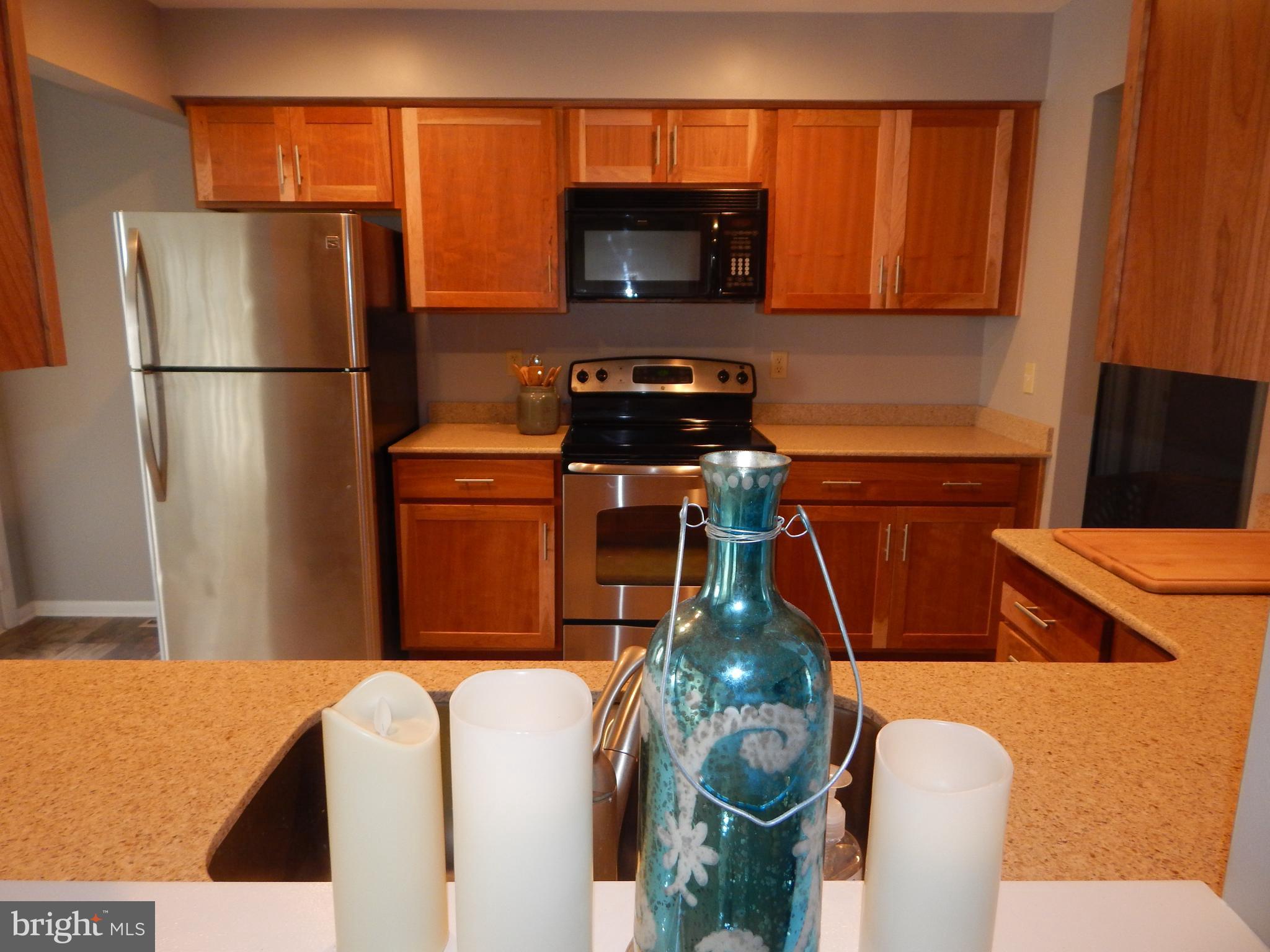 18530 Drayton Hall Road, Unit 8 Lewes, DE 19958 - Photo 4 of 16 SS appliances in the kitchen with pass thru window
