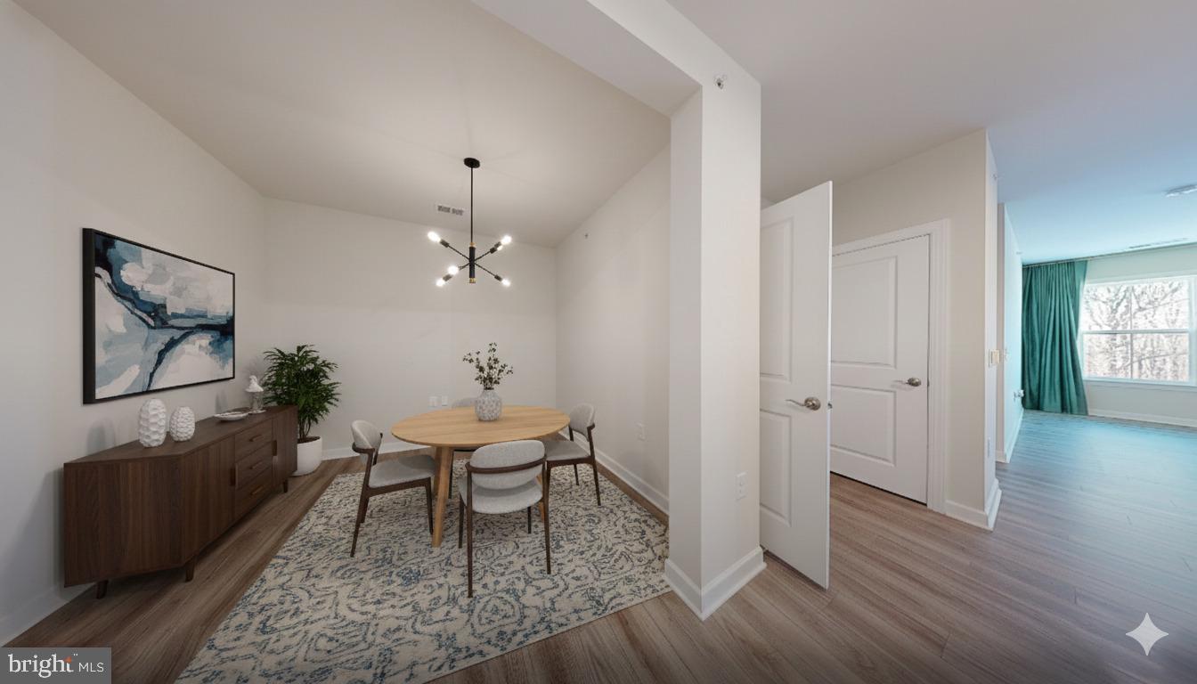 3925 Fair Ridge Drive, Unit 503 Fairfax, VA 22033 - Photo 5 of 37 Virtually staged Dining Room
