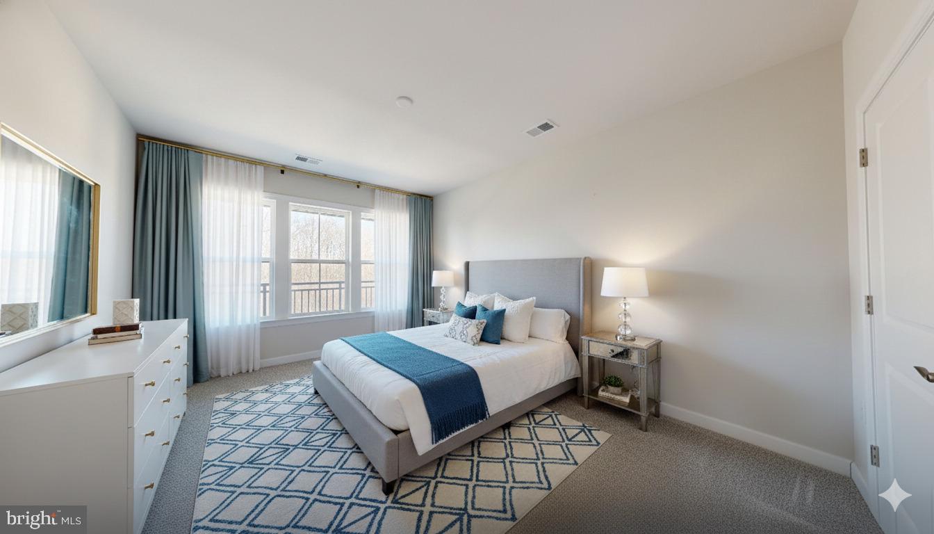 3925 Fair Ridge Drive, Unit 503 Fairfax, VA 22033 - Photo 7 of 37 Virtually staged first Bedroom