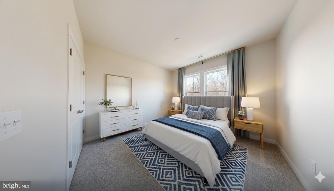 3925 Fair Ridge Drive, Unit 503 Fairfax, VA 22033 - Photo 9 of 37 Virtually staged second Bedroom