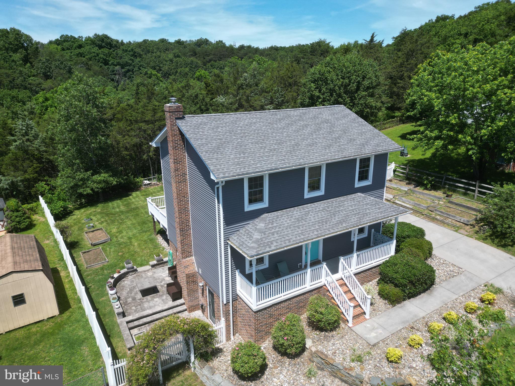 1185 Kesler Road Front Royal, VA 22630 - Photo 10 of 51 a aerial view of a house with a yard