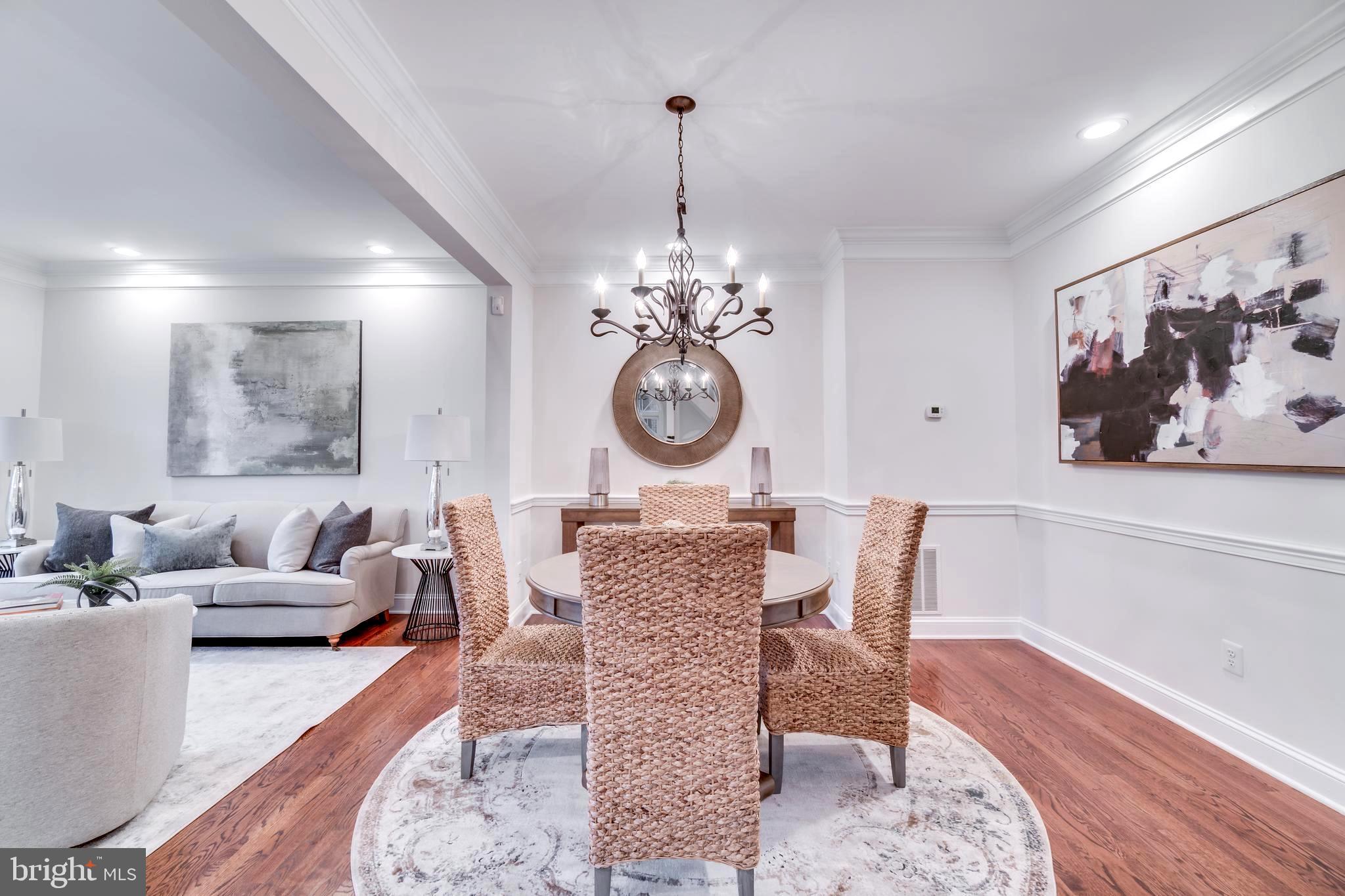 1318 Sundial Drive Reston, VA 20194 - Photo 12 of 52 View from stair connect to dining area