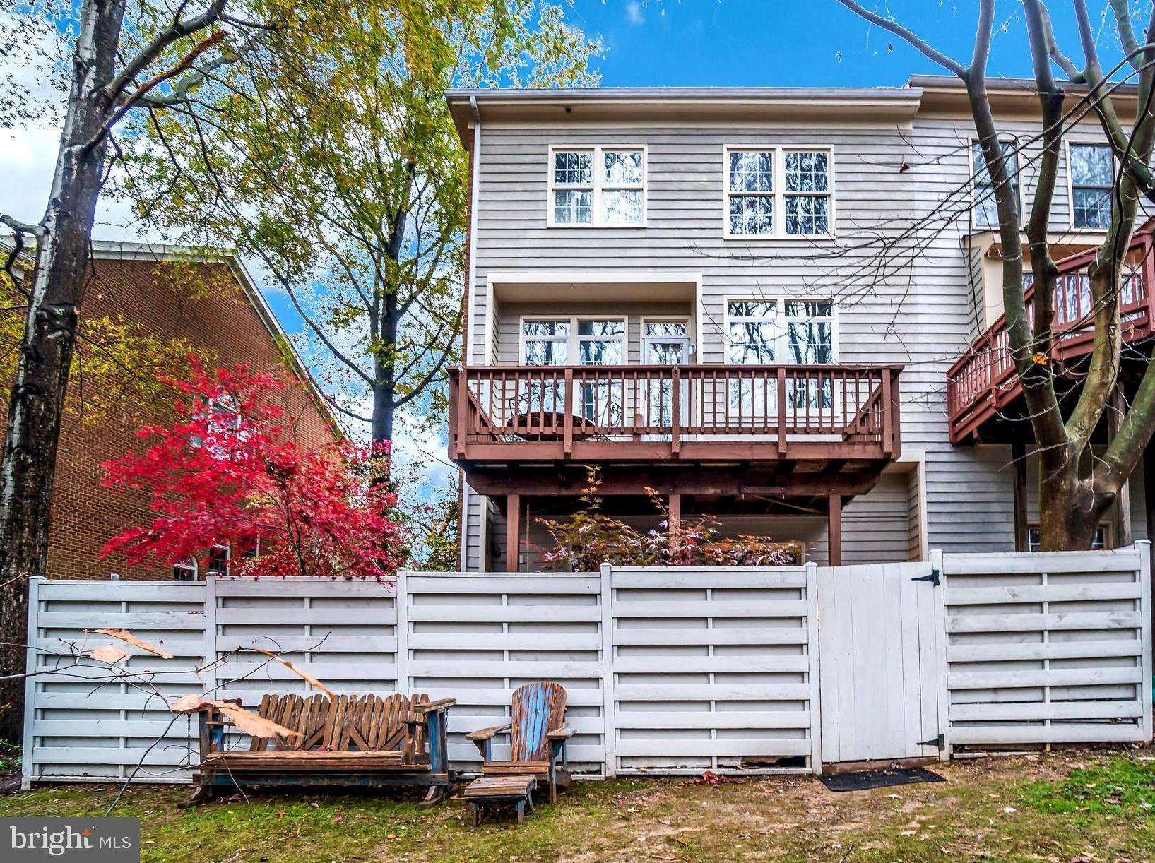 1318 Sundial Drive Reston, VA 20194 - Photo 5 of 52 Entertain in deck/patio; view of Reston woods..