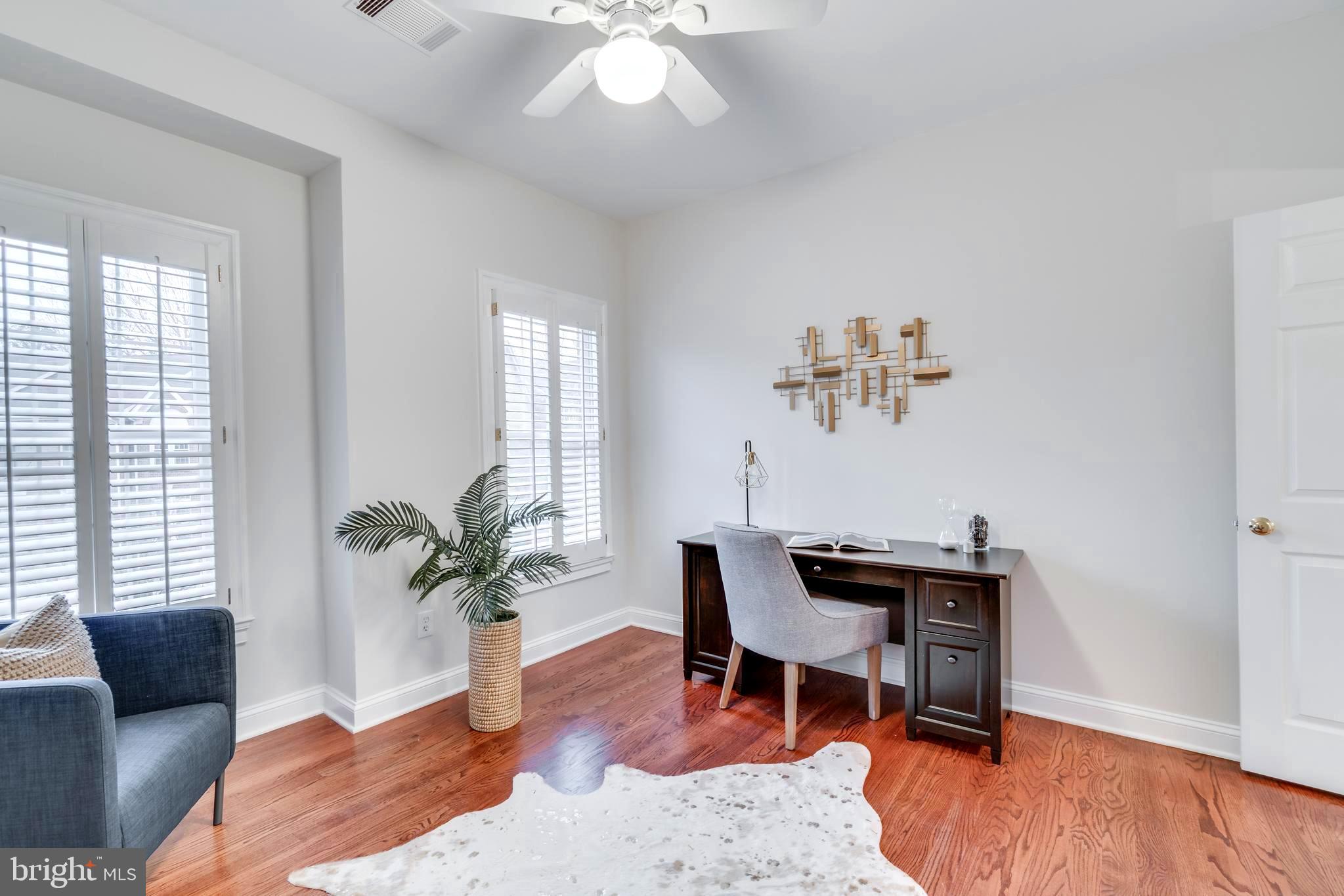 1318 Sundial Drive Reston, VA 20194 - Photo 44 of 52 2d Bedroom view, classic wooden shutters