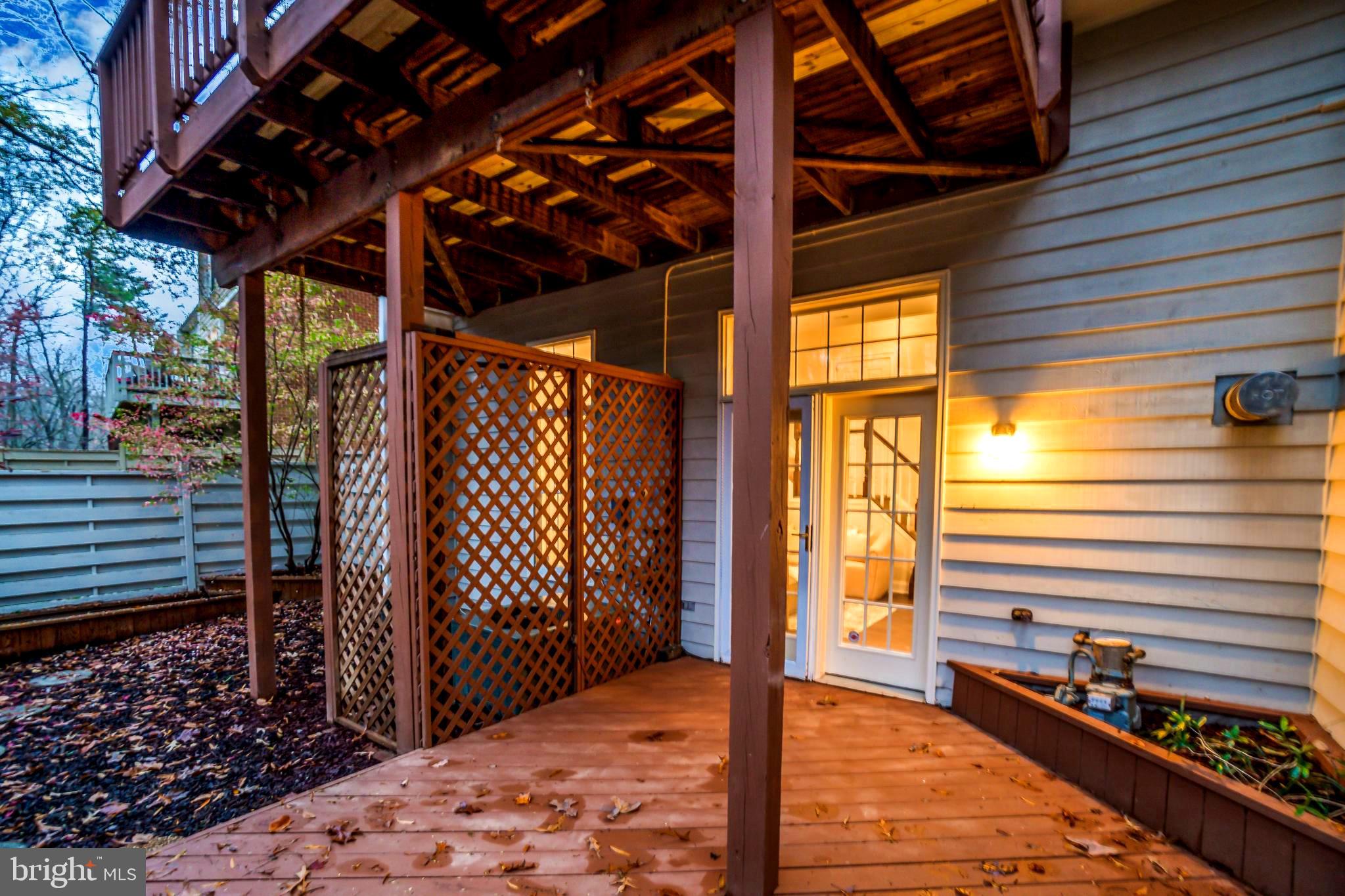 1318 Sundial Drive Reston, VA 20194 - Photo 48 of 52 Off lower level is wooden patio, lots of room