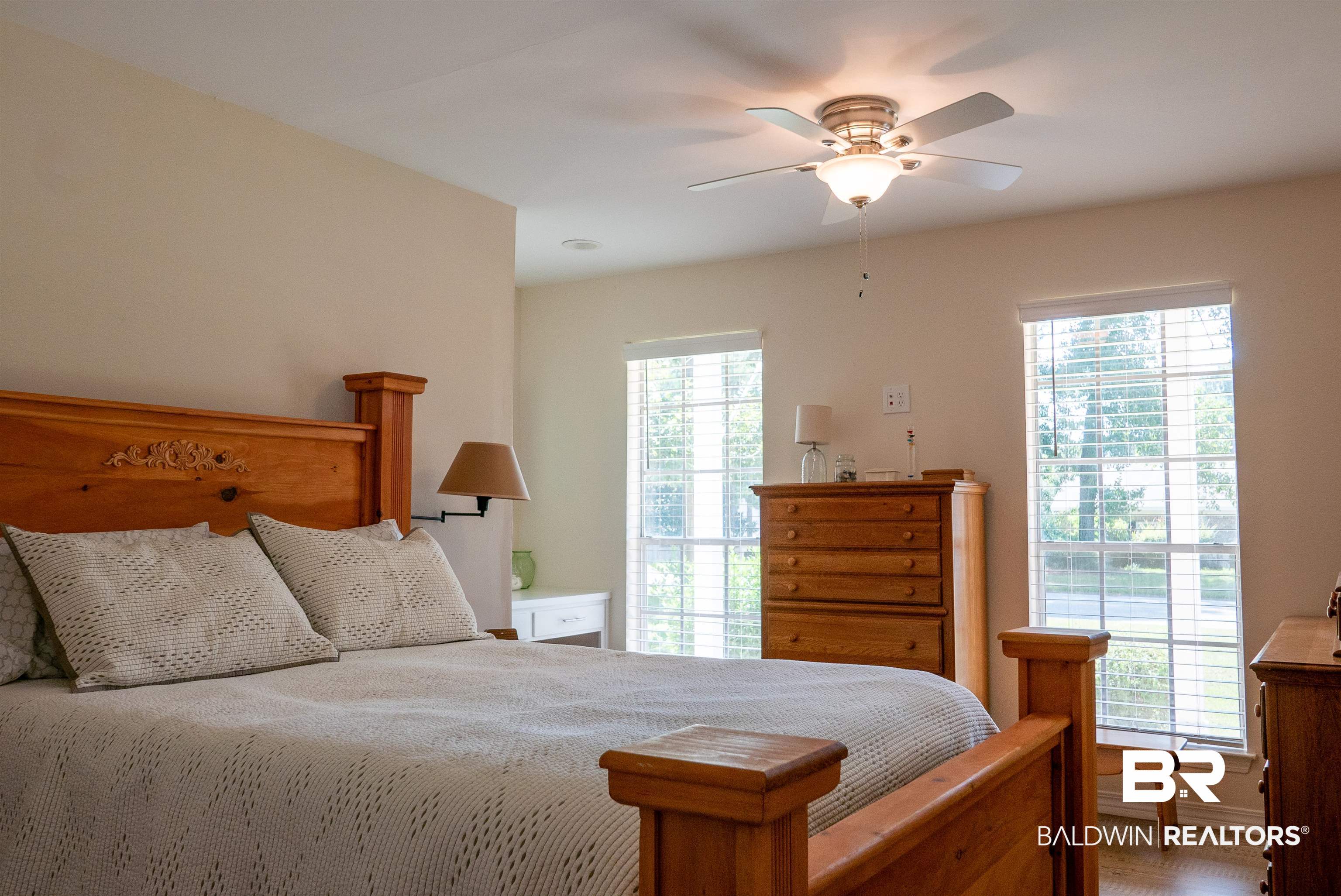 630 Spanish Main Daphne, AL 36527 - Photo 15 of 40 Bedroom with multiple windows and ceiling fan