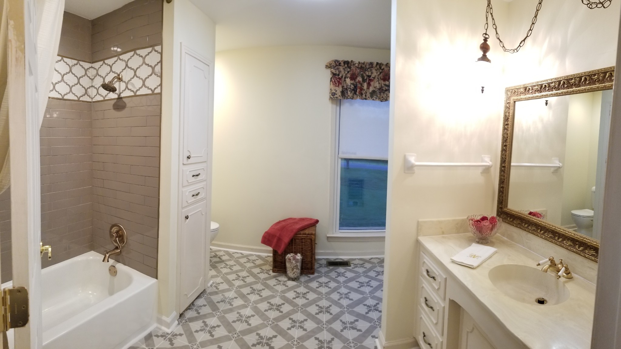 2770 Ben Green Road Lebanon, TN 37090 - Photo 23 of 37 a bathroom with a sink mirror and shower